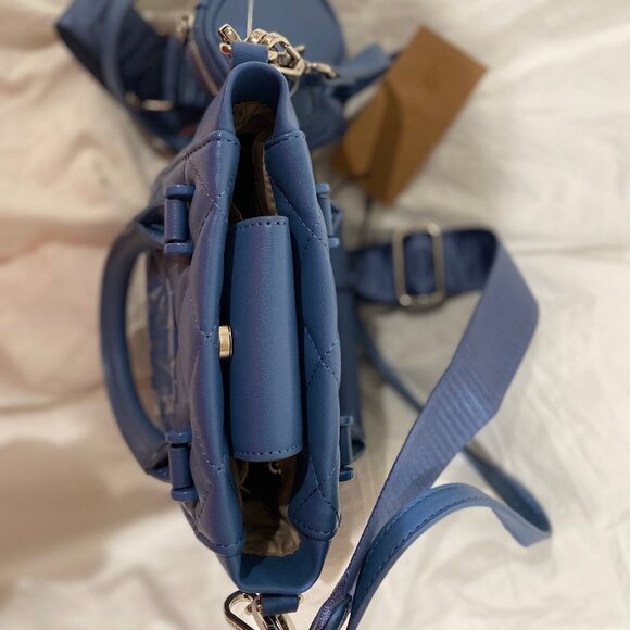 NWT Steve Madden (BBABI) Satchel Crossbody Bag w/Air Pod Case - Picture 8 of 9